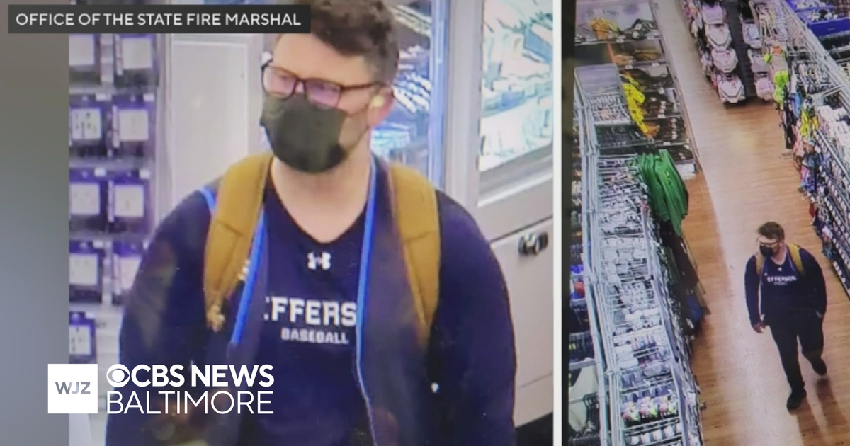 New Jersey man indicted for setting fire in Maryland Walmart