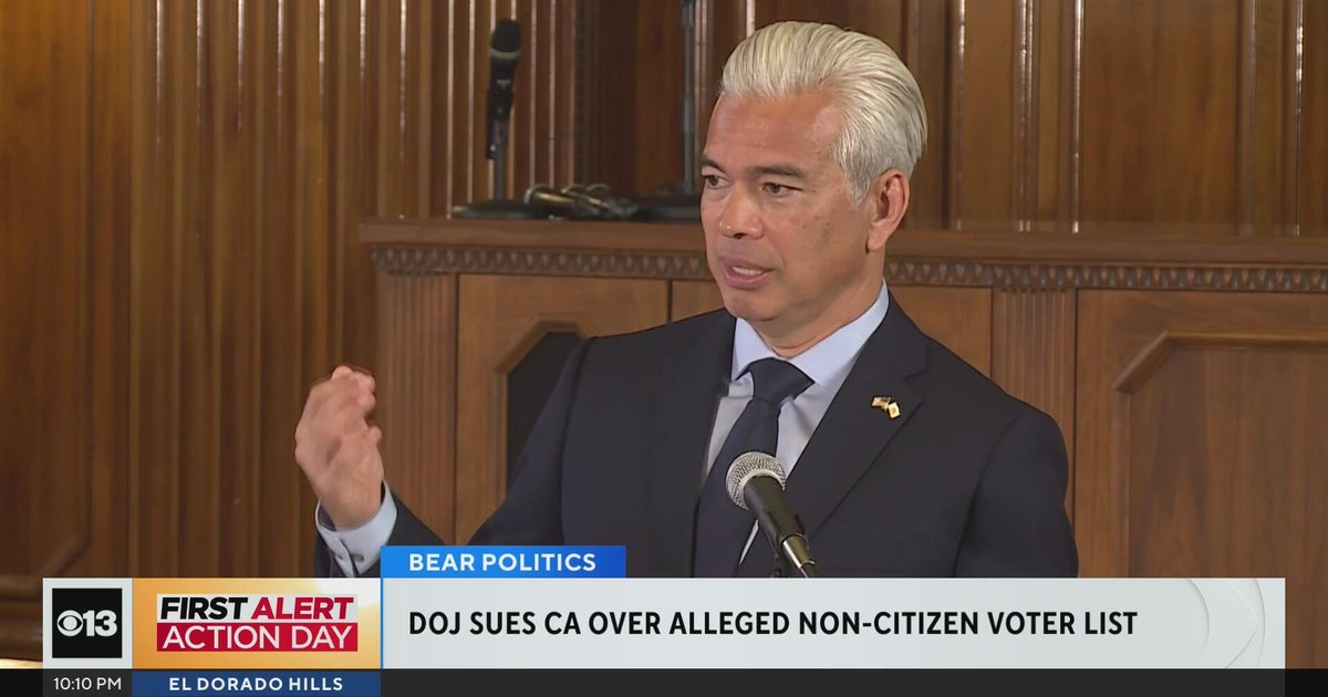 Justice Department sues California over alleged noncitizen voter registrations