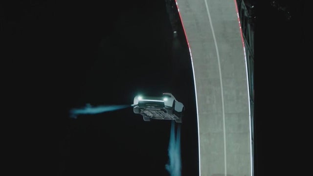 Tesla unveils its flying car