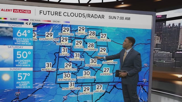 KDKA-TV Evening Forecast (10/16)