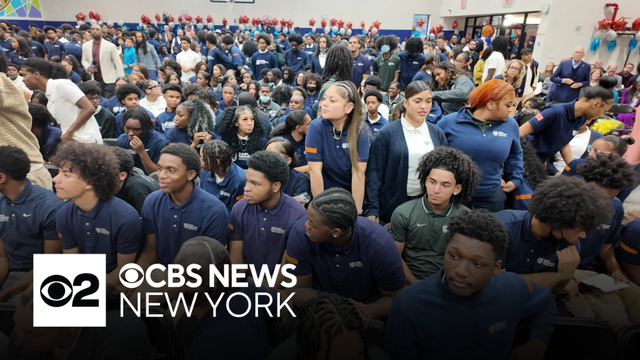 NBA legends celebrate opening of new school campus in the Bronx
