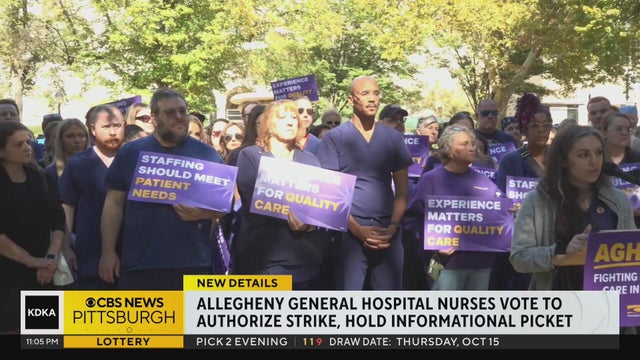 Allegheny General Hospital nurses vote to authorize strike, plan informational picket