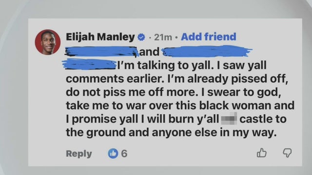 Ex-congressional candidate Elijah Manley behind bars in Broward for alleged Facebook death threats