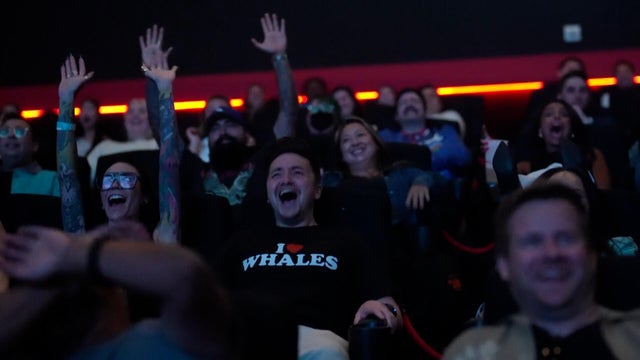 Inside a 4DX movie theater