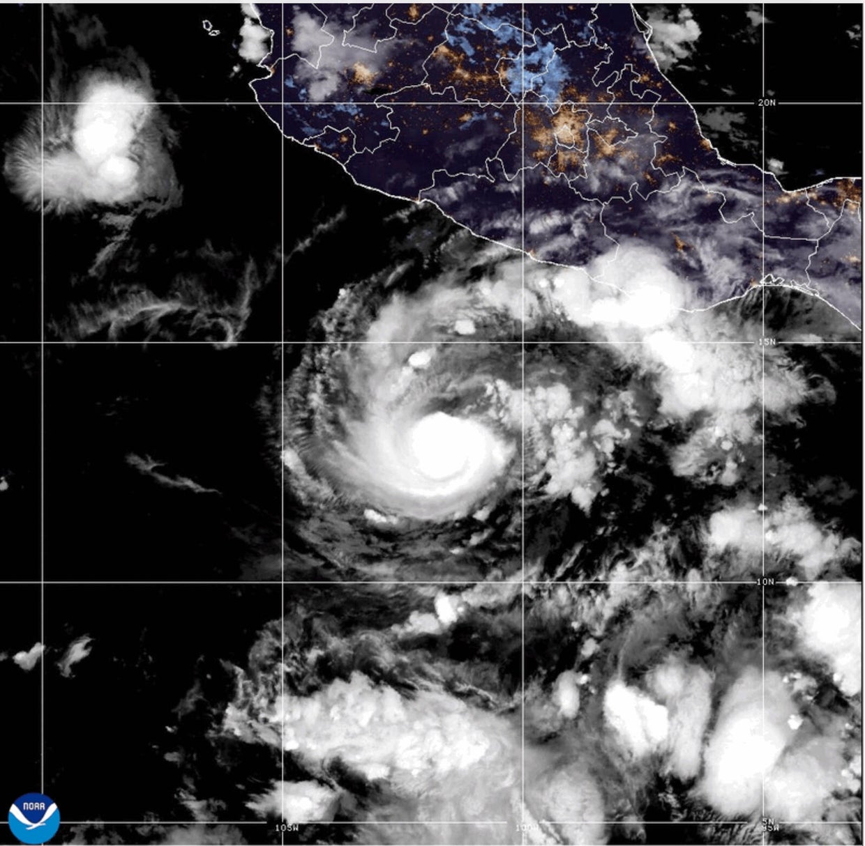 Mexico Extreme Weather Pacific 