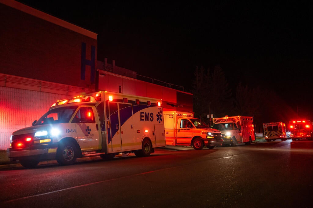 4 dead after large fire breaks out at Canadian military base, officials say