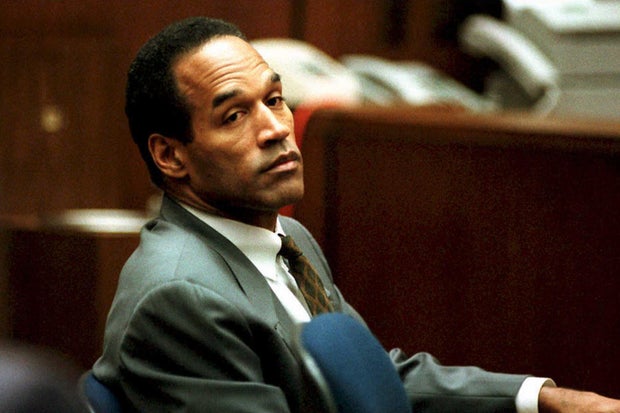 O.J. Simpson sits in Los Angeles Superior Court, Dec. 8, 1994.