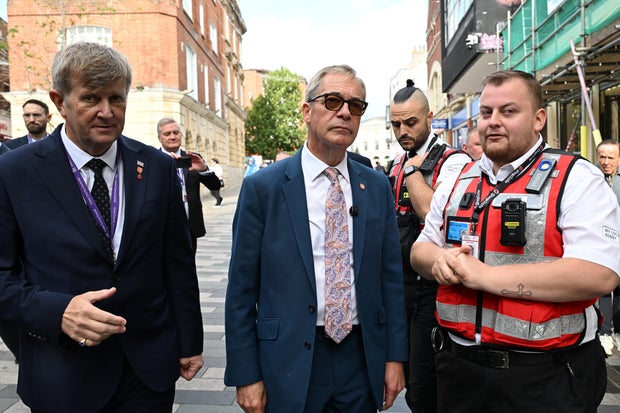 Nigel Farage visit to Chelmsford 