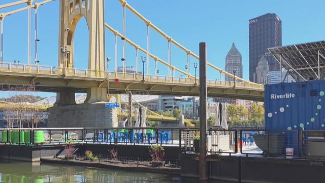 Western Pennsylvania Conservancy unveils floating "wetlands" to line Pittsburgh's rivers