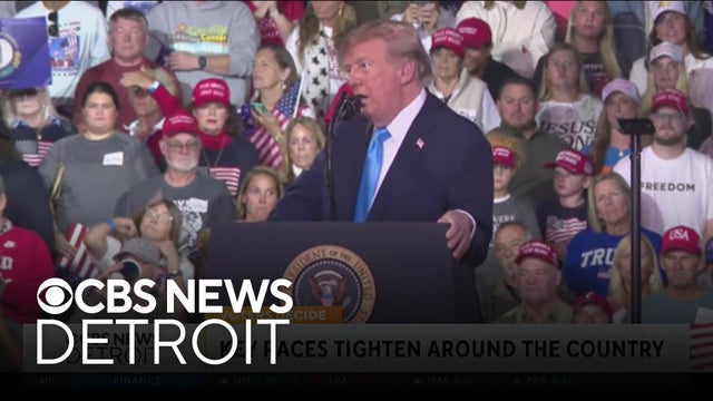 Trump tells voters to &ldquo;pretend&rdquo; he&rsquo;s on the ballot, but it&rsquo;s unclear it helps Republicans