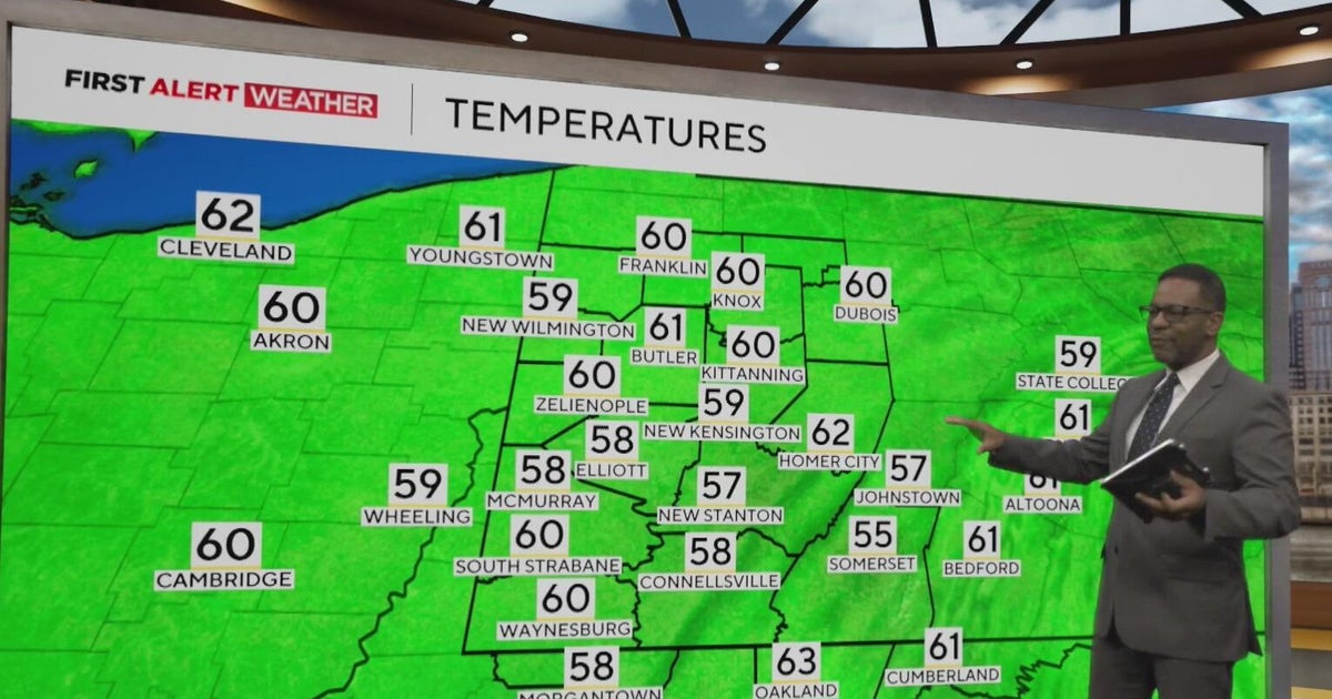 KDKA-TV Afternoon Forecast (10/20) - CBS Pittsburgh