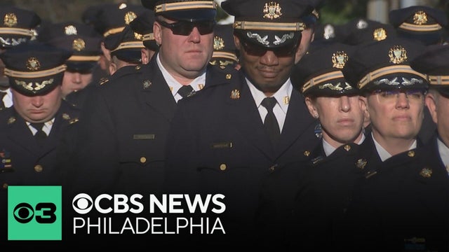 Fallen Philadelphia police officer remembered at public viewing in Northeast Philly