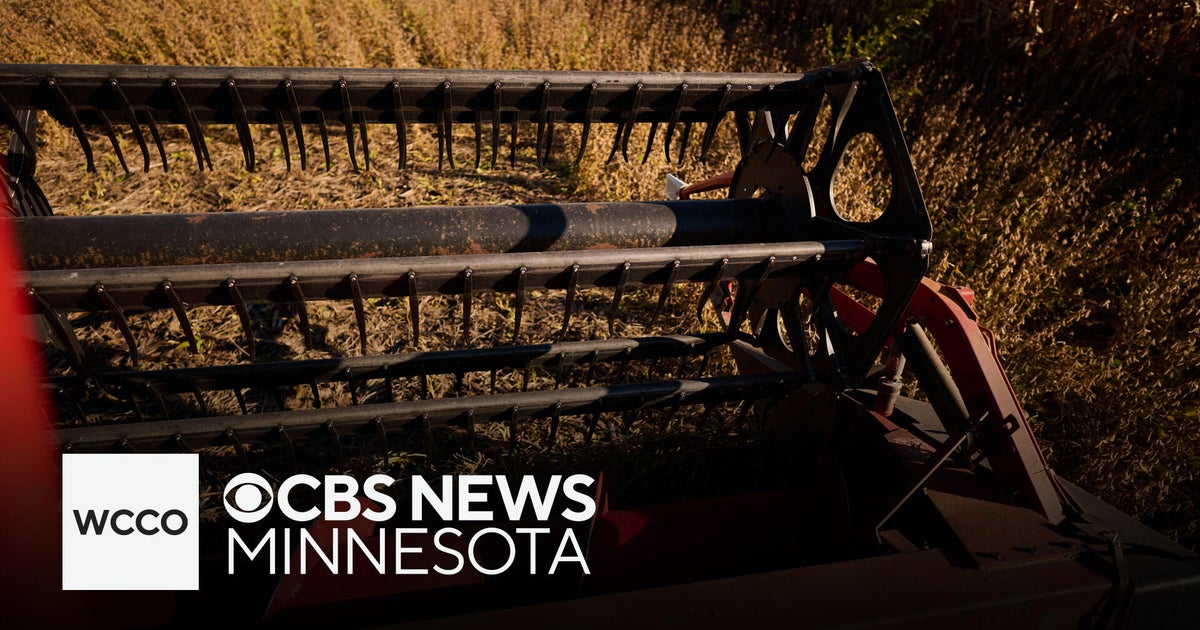 Man killed by combine on southern Minnesota farm. sheriff says - CBS ...