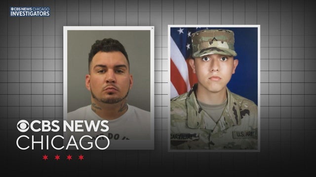 Suspect in murder of Illinois national guardsman added to FBI's "Most Wanted List"
