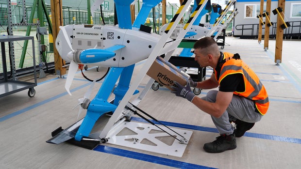 Amazon drone delivery trial