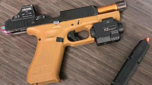 Glendale police arrest shoplifting suspect, discover modified Glock