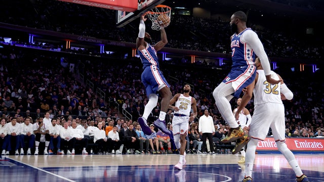 Philadelphia 76ers v New York Knicks 