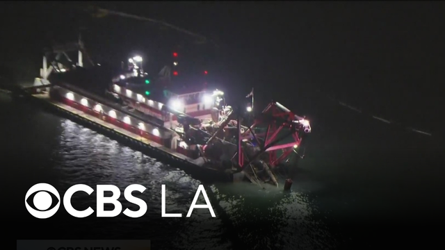 Crews continue to dredge sand from Alamitos Bay to shore up Long Beach