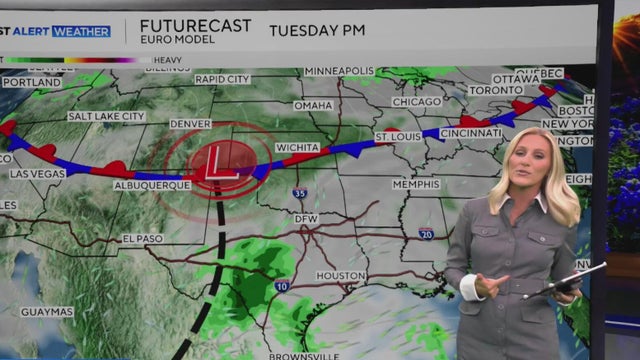 Warm, sunny weather continues in North Texas before clouds return