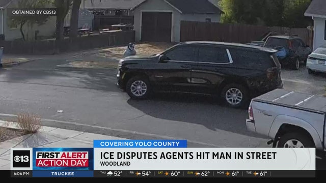 Controversy over federal immigration vehicle striking man in Woodland