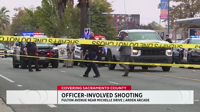 Fulton Avenue closed after law enforcement shooting, the Sacramento County Sheriff's office says