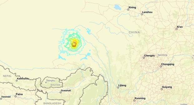 Powerful 7.0 magnitude earthquake hits Tibet