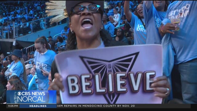 Valkyries fans make the trip to Atlanta for WNBA Finals Game 3