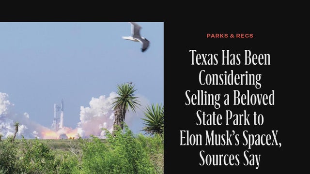 Texas has considered selling beloved state park to SpaceX / Texas Monthly
