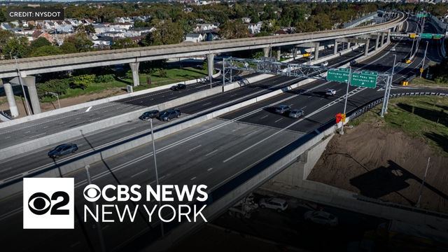 New lanes on Van Wyck Expressway finally open after years of construction
