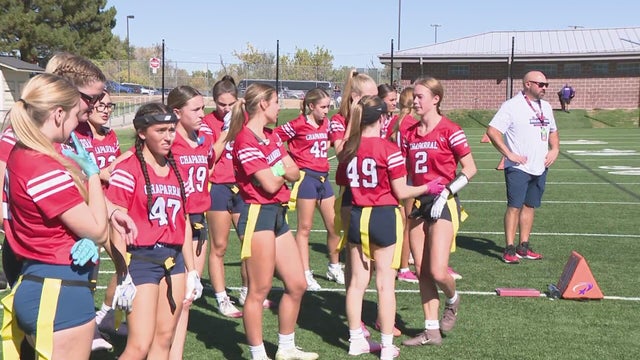 Chaparral High School Girls Flag Football team held top 10 national ranking this season