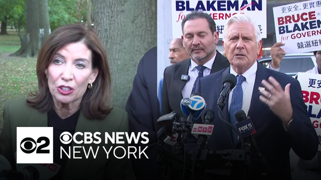 Hochul, Blakeman focus on affordability in campaign stops across NYC