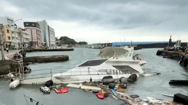 Eye Opener: Typhoon sweeps through East Asia