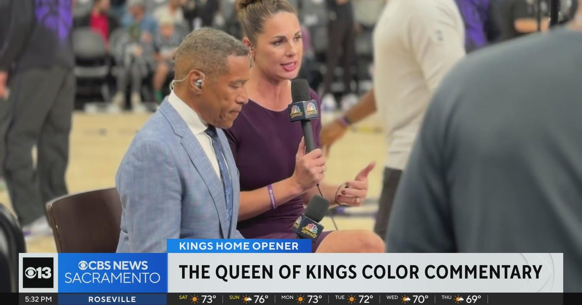 A behind-the-scenes look at Kings' color commentator Kayte Christensen ...