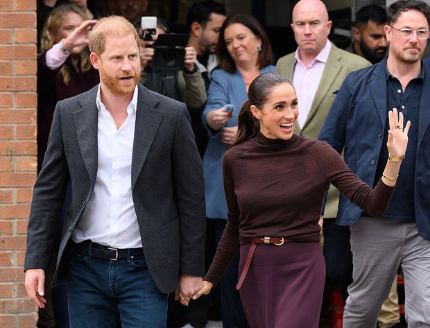 The Duke And Duchess Of Sussex Visit Nottingham
