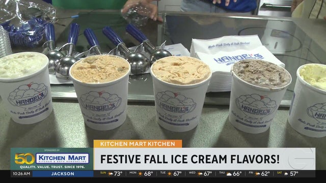 Handel's Ice Cream new festive fall flavors!