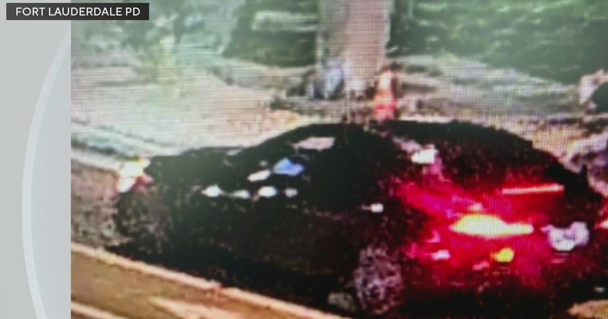 Police seek Mercedes in deadly Fort Lauderdale hit-and-run - CBS Miami