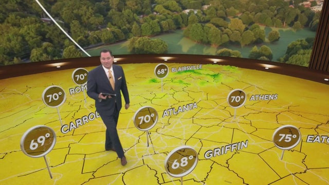 Fair fall weather keeping things dry and cool across Georgia