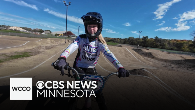 Woodbury BMX racer dominating the competition at 14