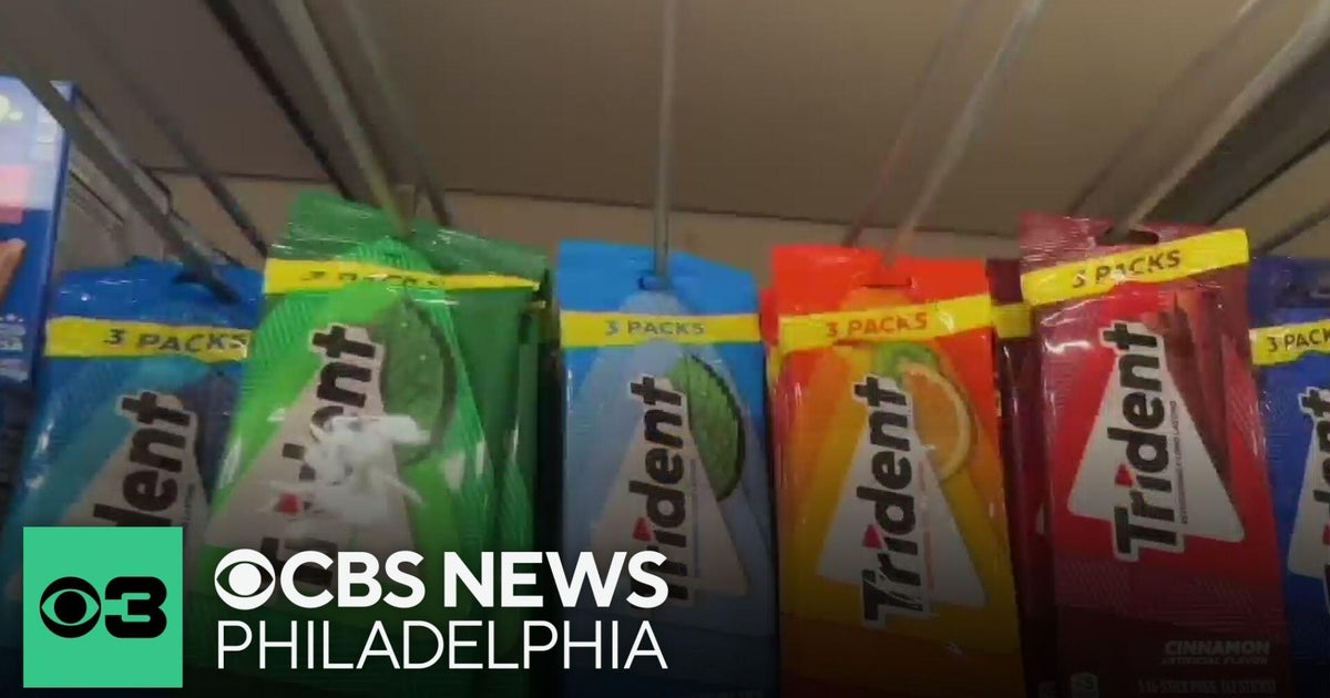 Why 2 New Jersey legislators want to ban certain kinds of gum - CBS ...