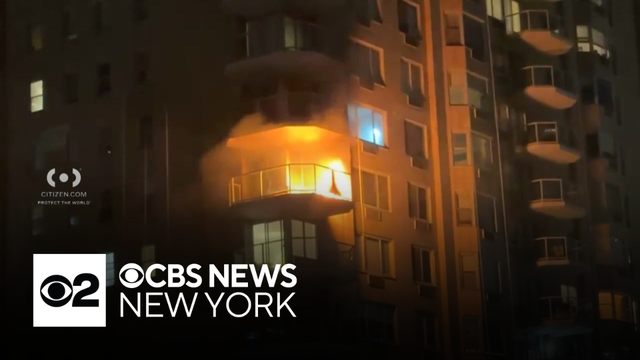 FDNY battles fire at Upper East Side high-rise