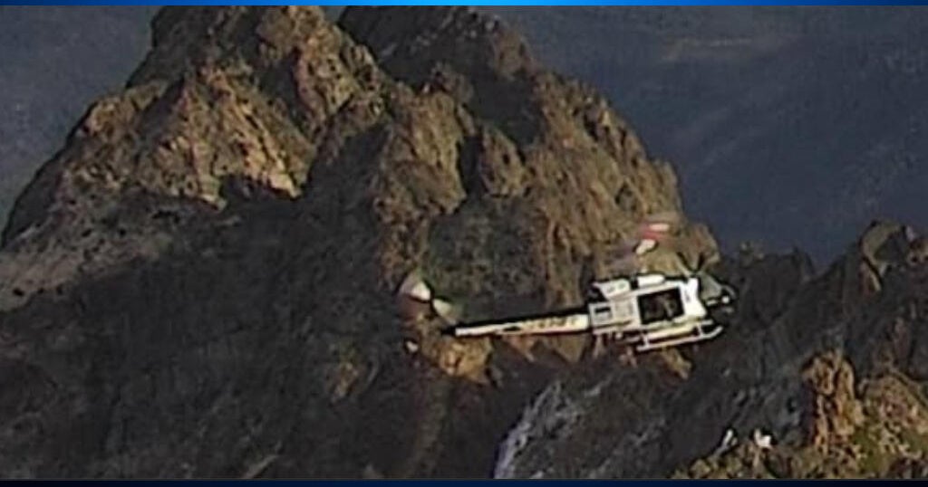 3 rescued by helicopter after becoming stranded in Northern California's Sierra Buttes