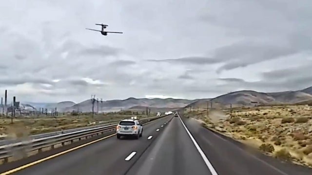 I-80 seaplane emergency landing Reno / Sparks 