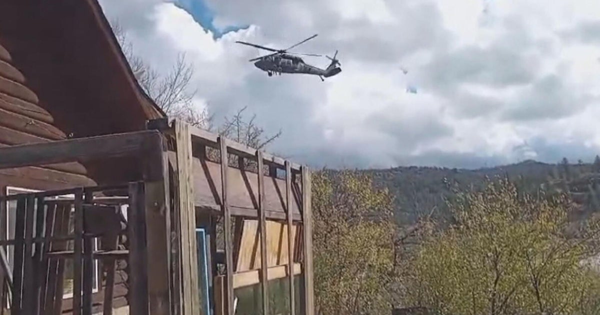 Stranded residents rescued from rising flood waters in Southwestern Colorado