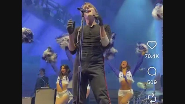 My Chemical Romance faces legal fight over Cowboys cheerleader-inspired costumes