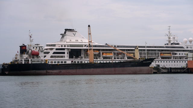 Cambodia US Cruise Ship 
