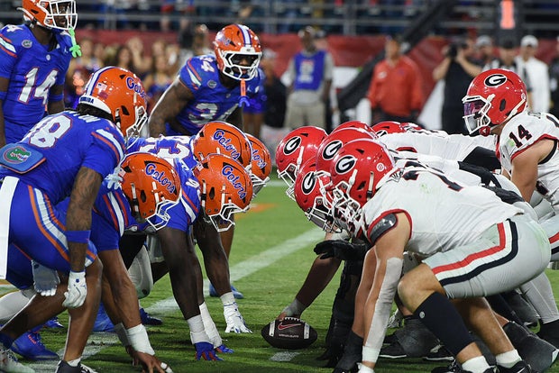 COLLEGE FOOTBALL: NOV 01 Georgia vs Florida