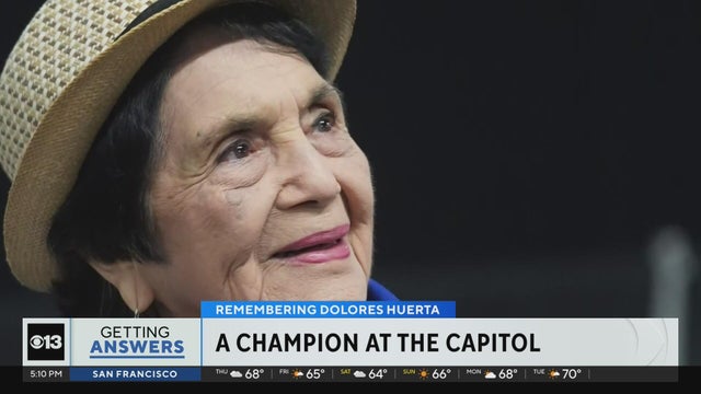 Dolores Huerta leaves behind a lifetime of political legacy, Capitol advocacy