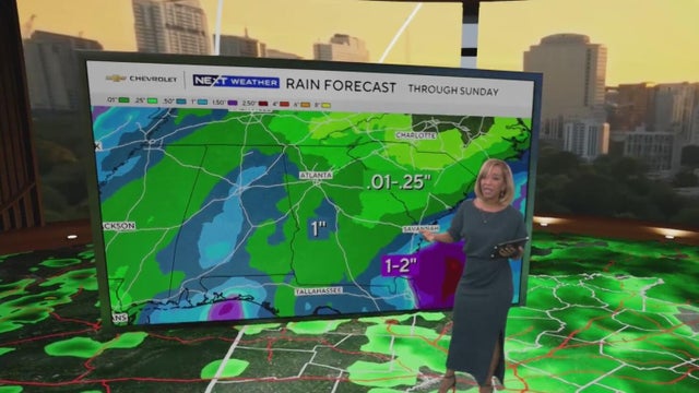 Rain chances slightly rising ahead of Georgia's Halloween weekend