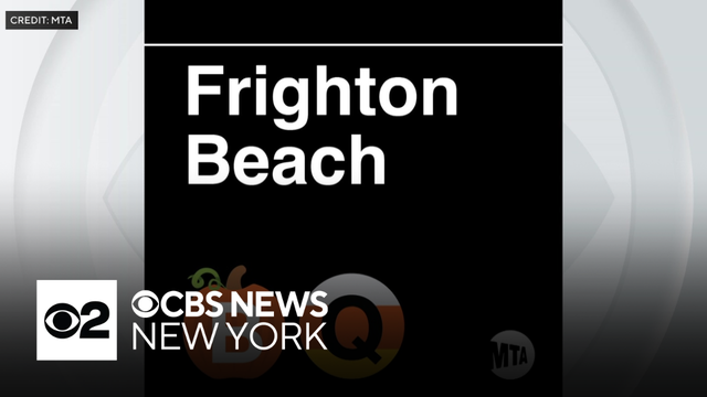 MTA gets into Halloween spirit with new temporary signs
