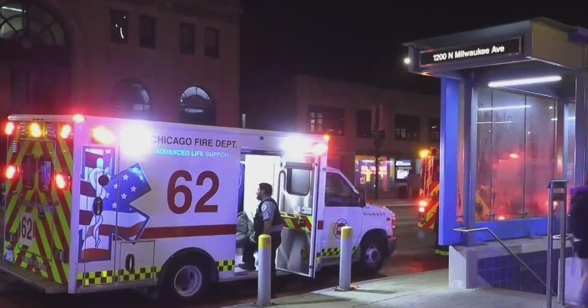 Person critically hurt in stabbing Wicker Park Blue Line stop, fire ...